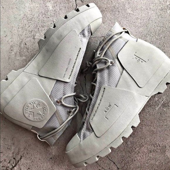 A-COLD-WALL* x Converse CTAS Lugged Hi 168177C Gray Violet/Black Women’s Size 9 - Picture 3 of 14